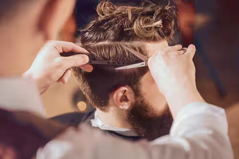 Sharp line-up and edge-up at Ali's Barber Shop